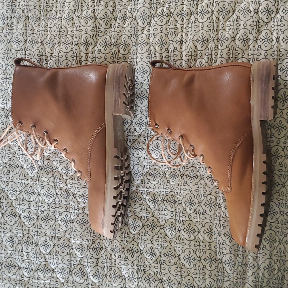 Madewell Claire Boots Brown - Picture 3 of 5